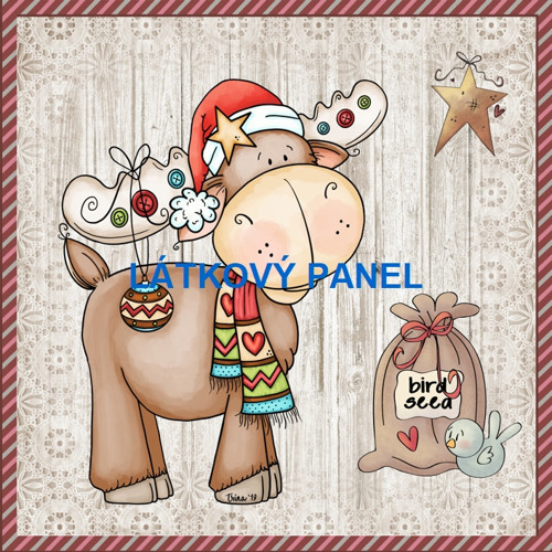 Bavlněný panel 15 X 15 cm