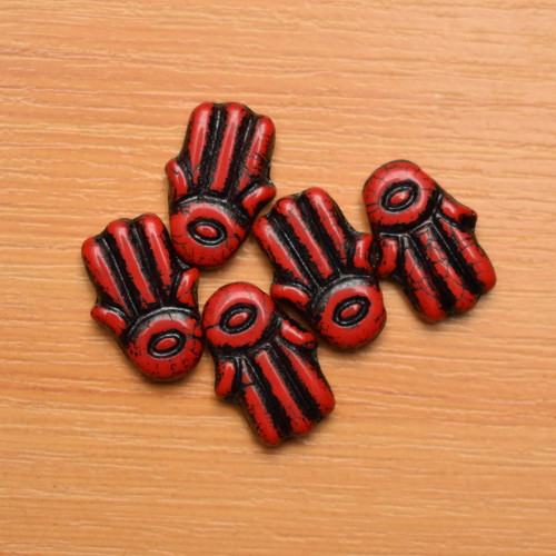 Hamsa - 20x14 mm — foto 1