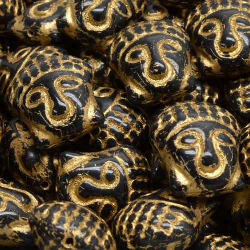 Buddha - 15x14 mm. — foto 1