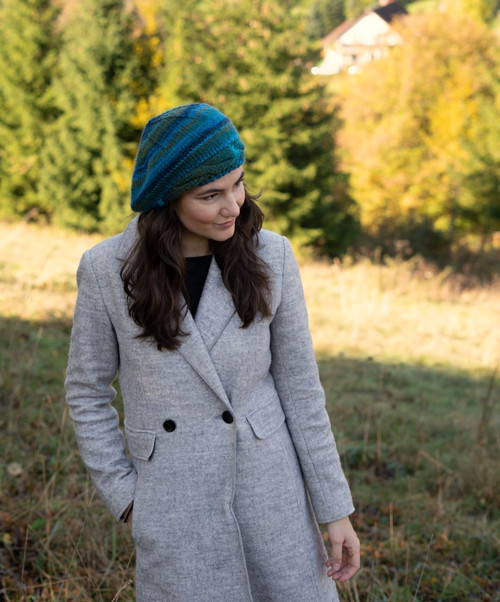 Baret Wella v modrozelené — foto 1