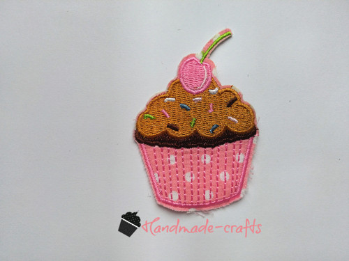 Nažehlovací aplikace- Muffin 1ks