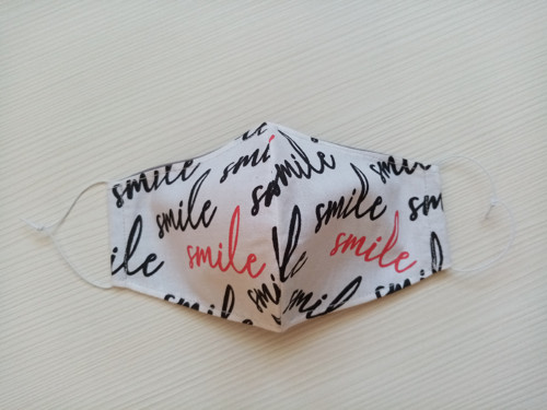 Dvouvrstvá rouška - smile — foto 1