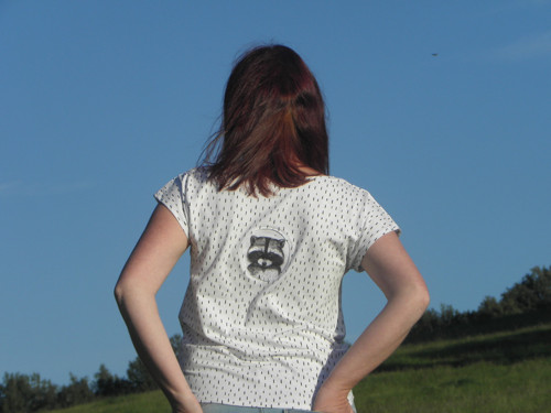 Triko s mývalem BIO — foto 1