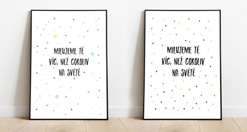 Obrázek Milujeme Tě víc...
