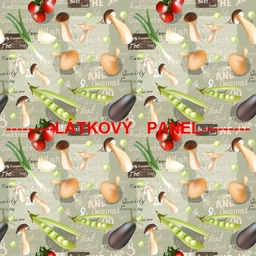 Bavlněný panel 25 x 25cm — foto 1