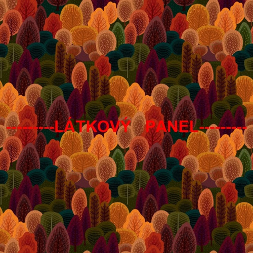 Bavlněný panel 25 x 25cm