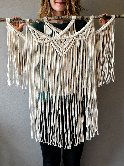 Macrame na zeď VI — foto 1