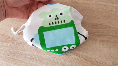 Dětská ROUŠKA růžová - Robot — foto 1