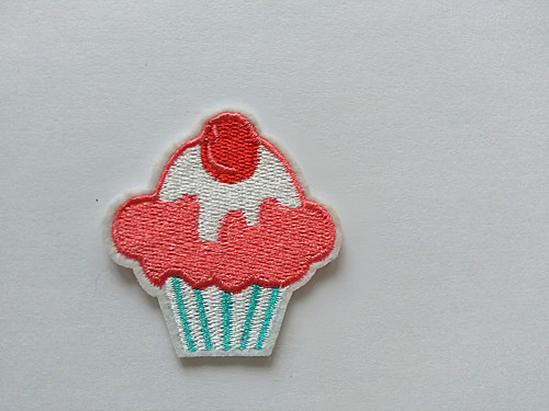 Nažehlovací aplikace- Muffin! 1ks
