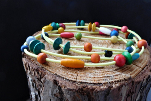 Náhrdelník - Barevný......výprodej — foto 1