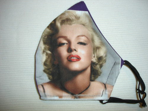 Textilní rouška Marilyn — foto 1