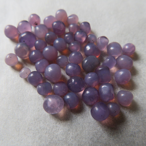 Leštěný Grape Chalcedon Indonésie- sólo kuličky — foto 1