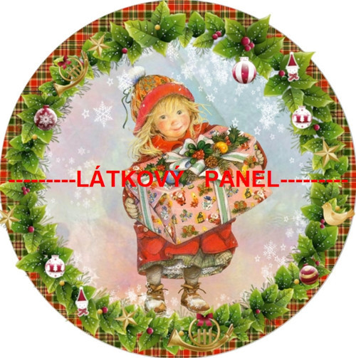 Bavlněná látka - panel 10 x 10 cm — foto 1