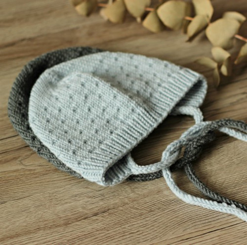 Čepička bonetka 0-3M světle modrá — foto 1