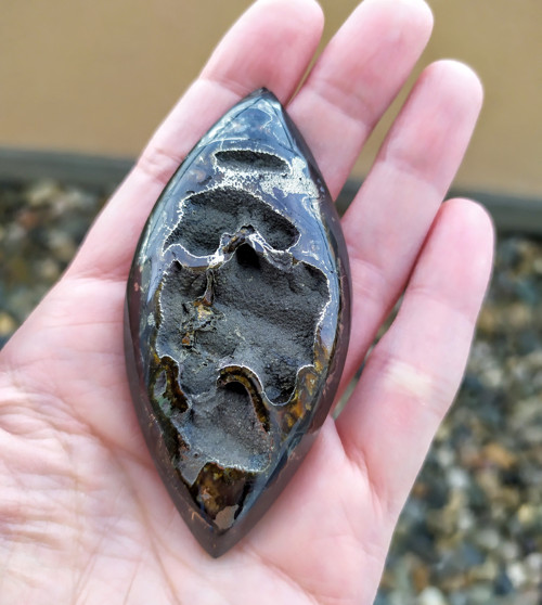Simbircito-amonitová geoda, ID 1519, 78x37 mm