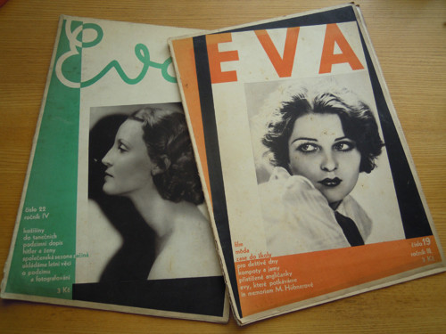 EVA č.19 / 1931 a č. 22 / 1932 — foto 1