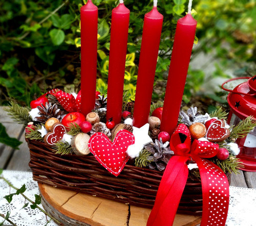 Adventní košík "Vánoce tradičně"- rezervace — foto 1