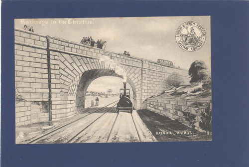 Parní lokomotiva - Rainhill Bridge — foto 1