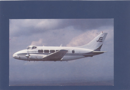 Letadlo DeHavillend DH104 - pohlednice — foto 1