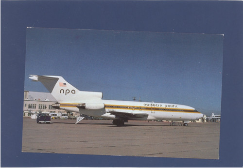 Letadlo Boeing 727-51 - pohlednice — foto 1