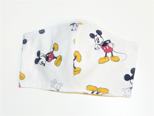 Rouška - Mickey Mouse na bílé