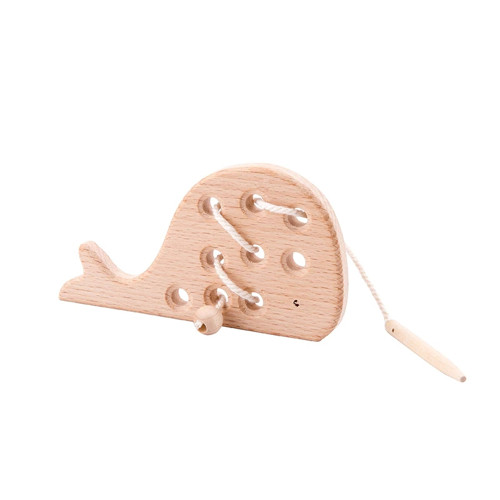MONTESSORI kousátko 130mm (1ks) - VELRYBA
