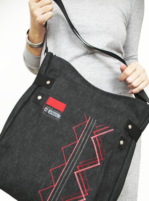 Taška SAMOA black red