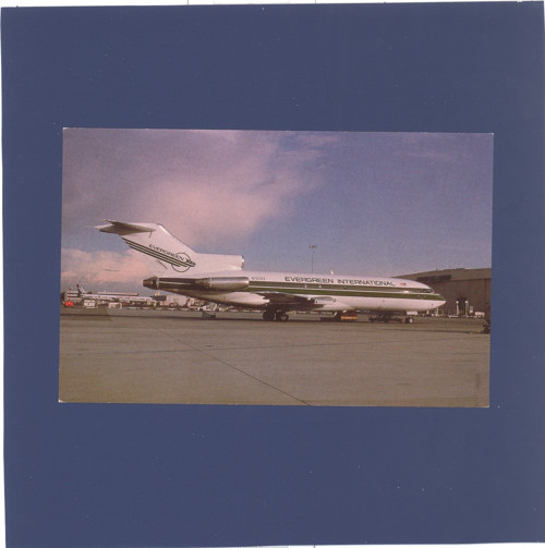 Letadlo Boeing 727-27 - pohlednice