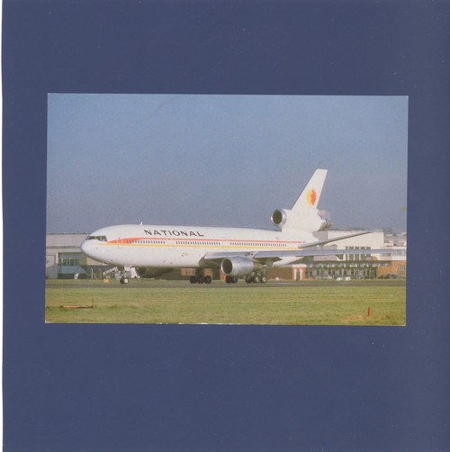 Letadlo McDonnell Douglas DC-10-30 - pohlednice