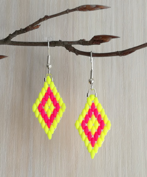 Náušnice Diamonds Neon