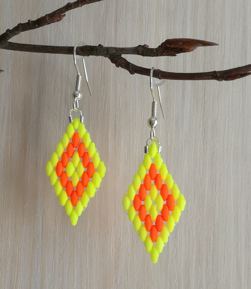 Náušnice Diamonds Neon