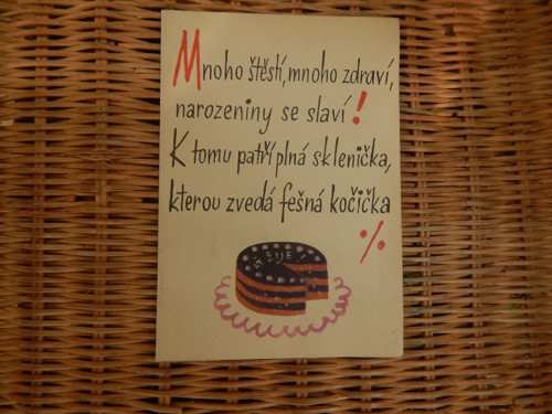 Přání k narozeninám — foto 1