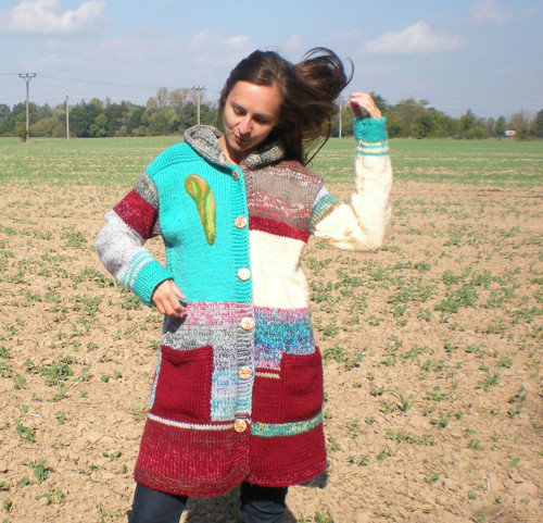 Kabát v oversize stylu — foto 1