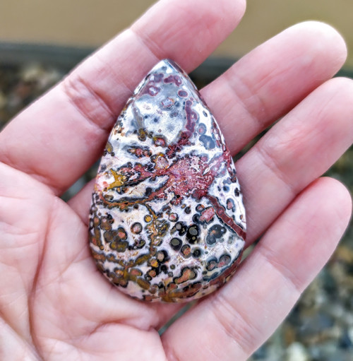 Jaspis leopardí, ID 1545, 51x33 mm