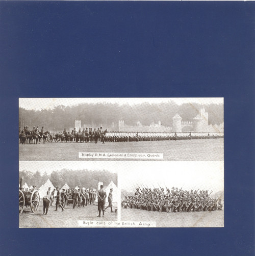 Britská armáda - pohlednice