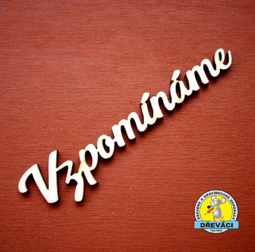 Výřez Vzpomínáme 8 cm ... KV0313 E