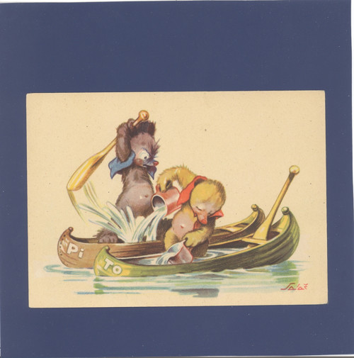 Příběhy medvědů - A. Salač - pohlednice