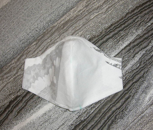 Rouška motýl (silueta)