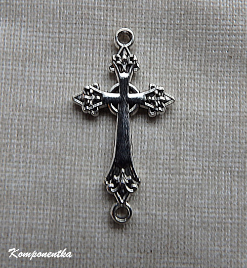 Přívěšek kříž 30x16mm 1kus