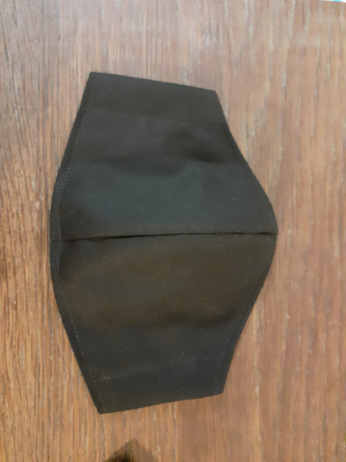Černá pánská rouška — foto 1
