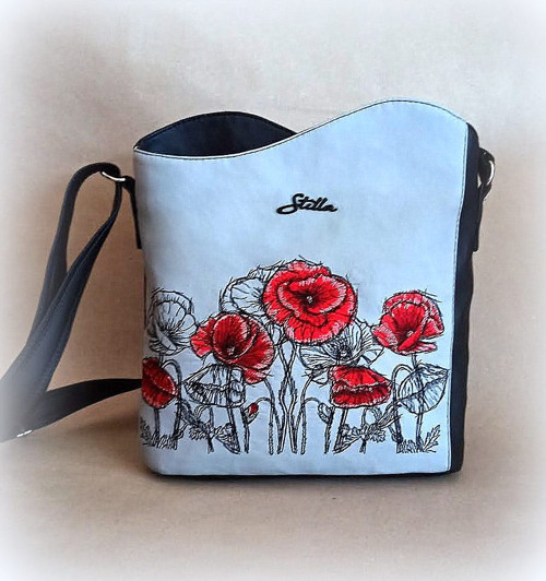 Crossbody Poppies
