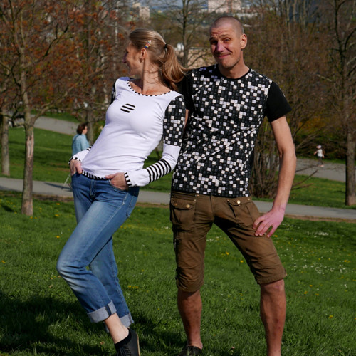 Tričko KR SLIM "Aj tý, aj já" - poslední kus