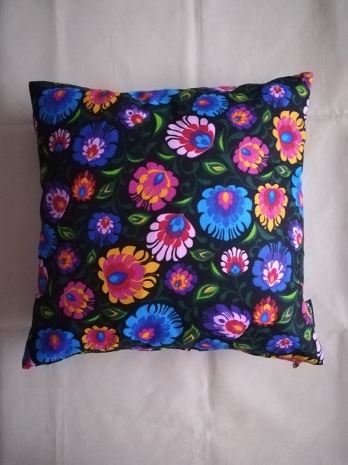 Povlak na polštář 40x40cm "Květiny"