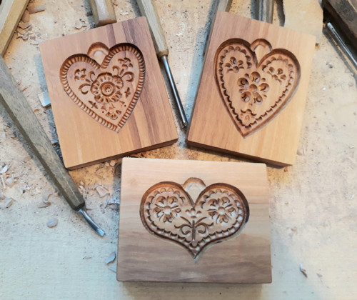 Formy 3ks 6x7 cm