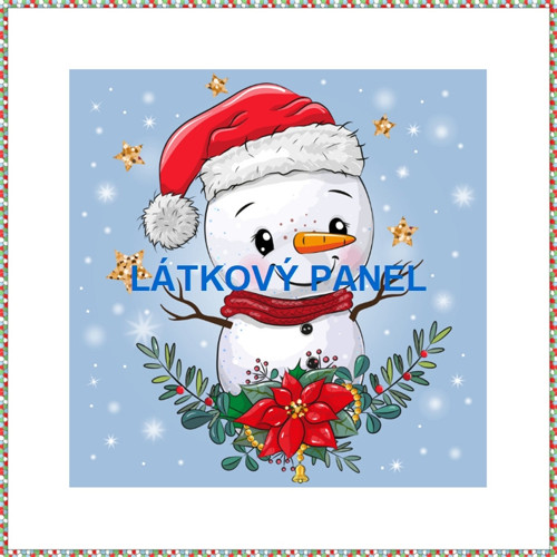 Bavlněný panel 15 X 15 cm