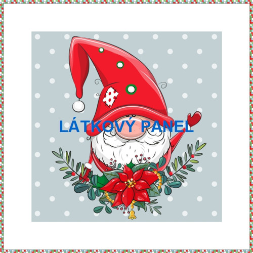 Bavlněný panel 15 X 15 cm