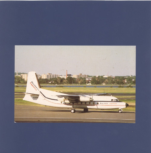 Letadlo Fokker F27-100 Business Express