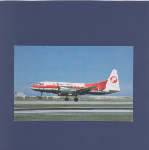 Letadlo Convair CV-580 - pohlednice