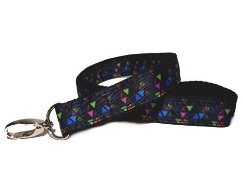 Klíčenka na krk Coloured Triangles