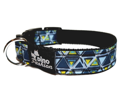 Obojek Blue Triangles — foto 1
